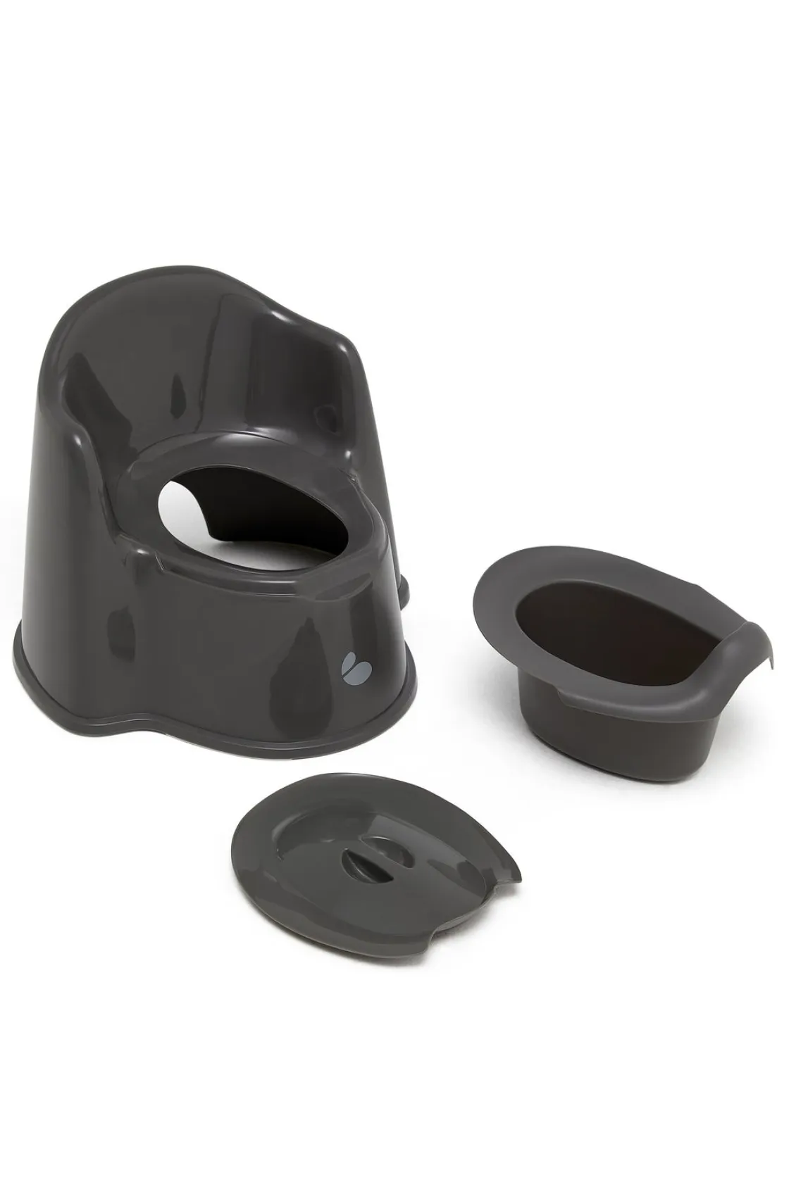 Badeværelset|Beemoo CARE Assist Potte, Deep Grey Grå