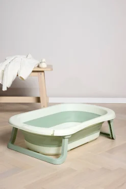 Badeværelset|Beemoo CARE Assist Sammenfoldeligt Badekar, Soft Green Grøn