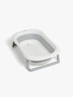 Beemoo Badeværelset-CARE Assist Sammenfoldeligt Badekar, White/Grey