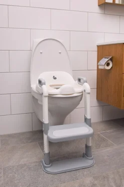 Badeværelset|Beemoo CARE Assist Toiletsæde med Stige, Grey/White Grå/Hvid