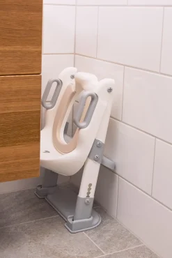 Badeværelset|Beemoo CARE Assist Toiletsæde med Stige, Grey/White Grå/Hvid