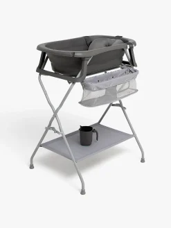 Badeværelset|Beemoo CARE Assist Badekar inkl. Badestøtte Stativ & Skyllekande, Deep Grey