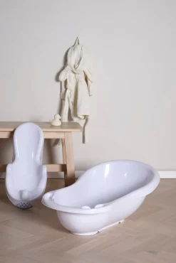 Badeværelset|Beemoo CARE Badekar m. Badestol, Hvid