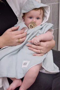 Badeværelset|Beemoo CARE Badekar med Stativ Inkl. Badestol & Badekåbe, White/Blue