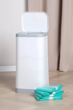 Pleje & Hygiejne|Beemoo CARE Blespand inkl Bleposer 4-pak, Light Grey