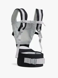 Bæreseler, Strækvikler & Bærestole|Beemoo CARE Carry Comfort Air 4-in-1 Bæresele & Hoftesæde, Black