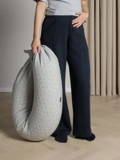 Beemoo Graviditet|Amning-CARE Cozy Graviditets- og Ammepude, Hearted Grey