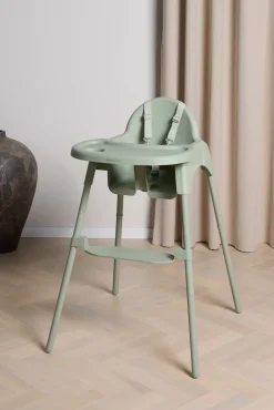 Højstole & Tilbehør|Beemoo CARE Eat Højstol, Basil Green Grøn