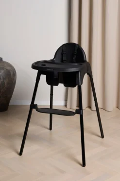 Højstole & Tilbehør|Beemoo CARE Eat Højstol, Pepper Black Sort