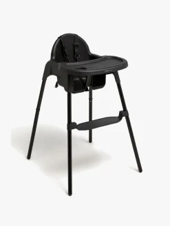 Højstole & Tilbehør|Beemoo CARE Eat Højstol, Pepper Black Sort