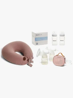 Amning|Beemoo CARE Elektrisk Dobbelt Brystpumpe & Ammepakke, Ashes of Roses