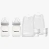 Amning|Beemoo CARE Flasker 180 ml 2-Pak inkl. Modermælksposer 30-Pak