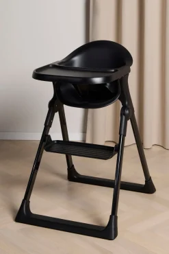 Højstole & Tilbehør|Beemoo CARE Harmony Højstol inkl. Hynde, All Black/Beige