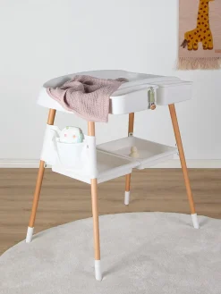 Pusleborde|Beemoo CARE Nordic Puslebord, White/Wood