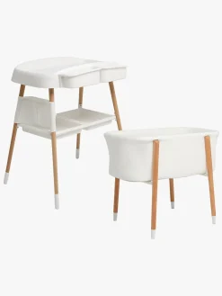 Beemoo Pusleborde-CARE Nordic Tremmeseng & Puslebord, White/Wood