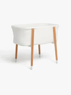 Børn Beemoo Børnesenge & Tilbehør-CARE Nordic Tremmeseng, White/Wood