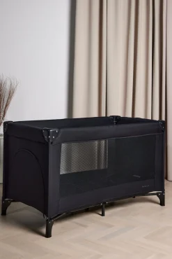 Børn Beemoo Børnesenge & Tilbehør-CARE QuickFold Weekendseng inkl. Madras, Black