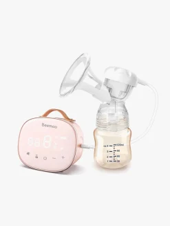 Amning|Beemoo CARE Single Elektrisk Brystpumpe inkl. Modermælksposer 180 ml 30-pak