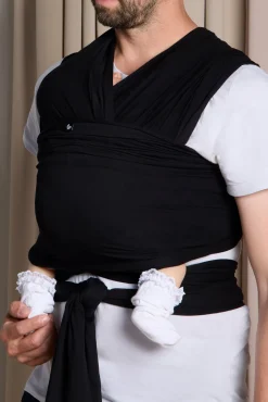 Bæreseler, Strækvikler & Bærestole|Beemoo CARE Strækvikle, Noir Black Sort