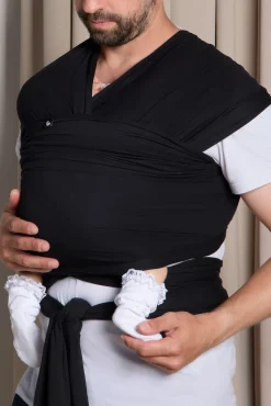 Bæreseler, Strækvikler & Bærestole|Beemoo CARE Strækvikle, Noir Black Sort