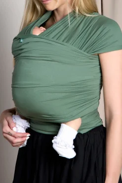 Bæreseler, Strækvikler & Bærestole|Beemoo CARE Strækvikle, Pine Green Grøn