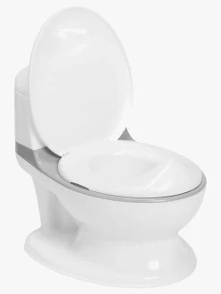 Badeværelset|Beemoo CARE Toiletpotte med Lyd, White/Grey Grå