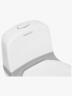Badeværelset|Beemoo CARE Toiletpotte med Lyd, White/Grey Grå