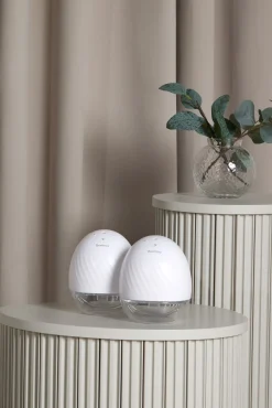 Amning|Beemoo CARE Wearable Elektrisk Brystpumpe Dobbelt Hvid