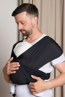 Bæreseler, Strækvikler & Bærestole|Beemoo CARE Yoga Tech Strækvikle, Noir Black Sort