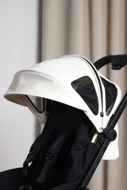 Vogntilbehør|Beemoo Easy Fly Lux 4 Breezy Kaleche, Off-White Hvid