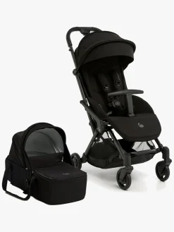 Duo- & Kombivogne|Beemoo Easy Fly Lux 4 Klapvogn med Liggedel, Jet Black