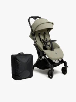 Vognpakker|Beemoo Easy Fly Lux 4 Klapvogn inkl. Padded Transporttaske, Spring Green