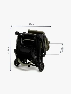 Rejseklapvogne|Beemoo Easy Fly Lux 4 Klapvogn, Spring Green Grøn