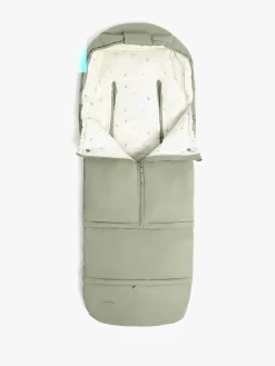 Køreposer|Beemoo Light Kørepose inkl. Forlængerdel, Green Eucalyptus Grøn