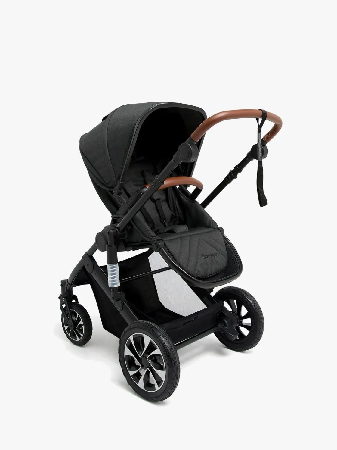 Klapvogne|Beemoo Maxi 4 Klapvogn, Black/Black Sort