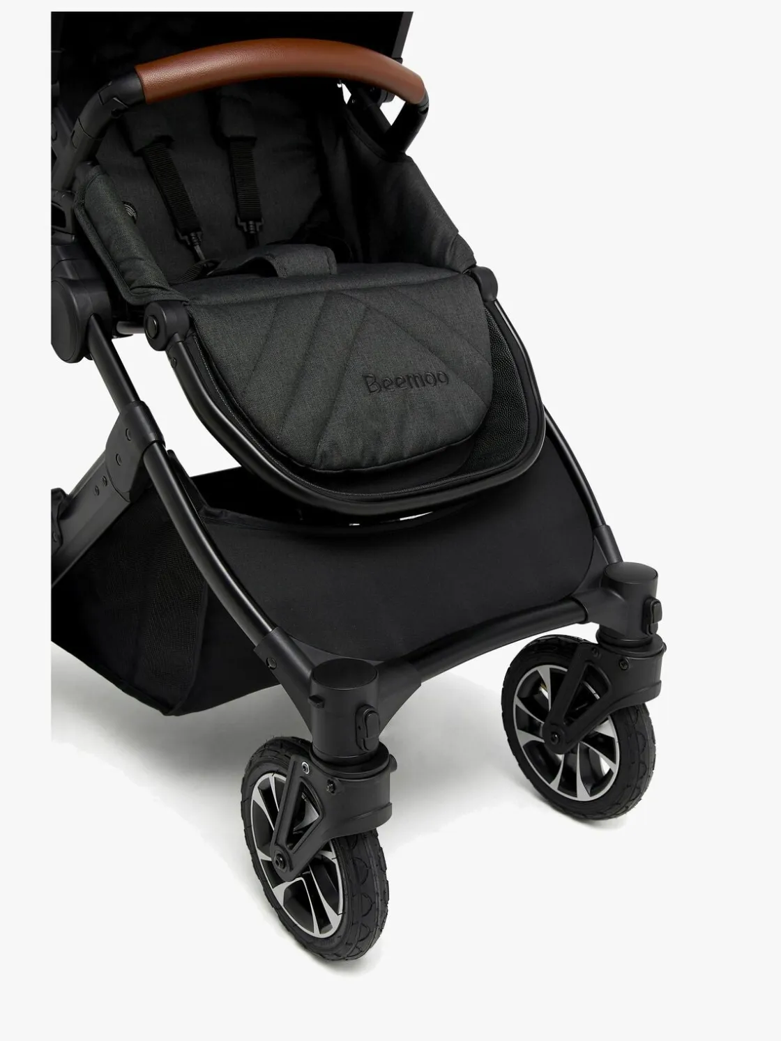 Klapvogne|Beemoo Maxi 4 Klapvogn, Black/Black Sort