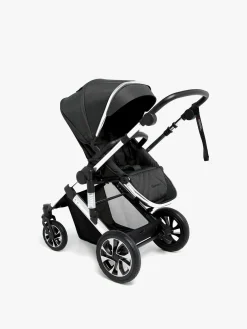 Klapvogne|Beemoo Maxi 4 Klapvogn, Black/Silver Sort