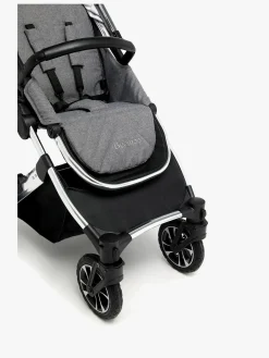 Klapvogne|Beemoo Maxi 4 Klapvogn, Grey/Silver Sort