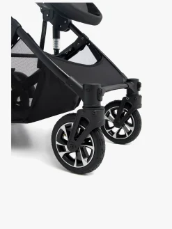 Søskendevogne|Beemoo Maxi 4 Twin Søskendevogn, Black/Black Sort