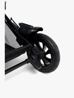 Søskendevogne|Beemoo Maxi 4 Twin Søskendevogn, Black/Black Sort