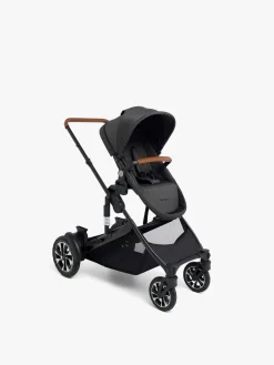 Søskendevogne|Beemoo Maxi 4 Twin Søskendevogn, Black/Black Sort
