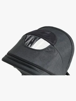 Søskendevogne|Beemoo Maxi 4 Twin Søskendevogn inkl. Søskendeklapvognsdel, Black/Black