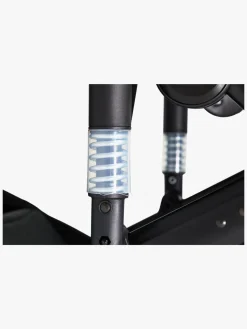 Søskendevogne|Beemoo Maxi 4 Twin Søskendevogn inkl. Søskendeklapvognsdel, Black/Black