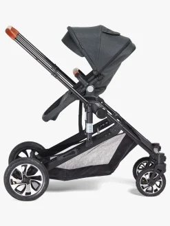 Søskendevogne|Beemoo Maxi 4 Twin Søskendevogn inkl. Søskendeklapvognsdel, Black/Black