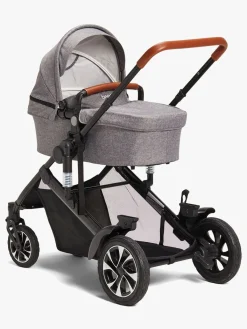 Beemoo Søskendevogne-Maxi 4 Twin Søskendevogn, Grey Melange/Black