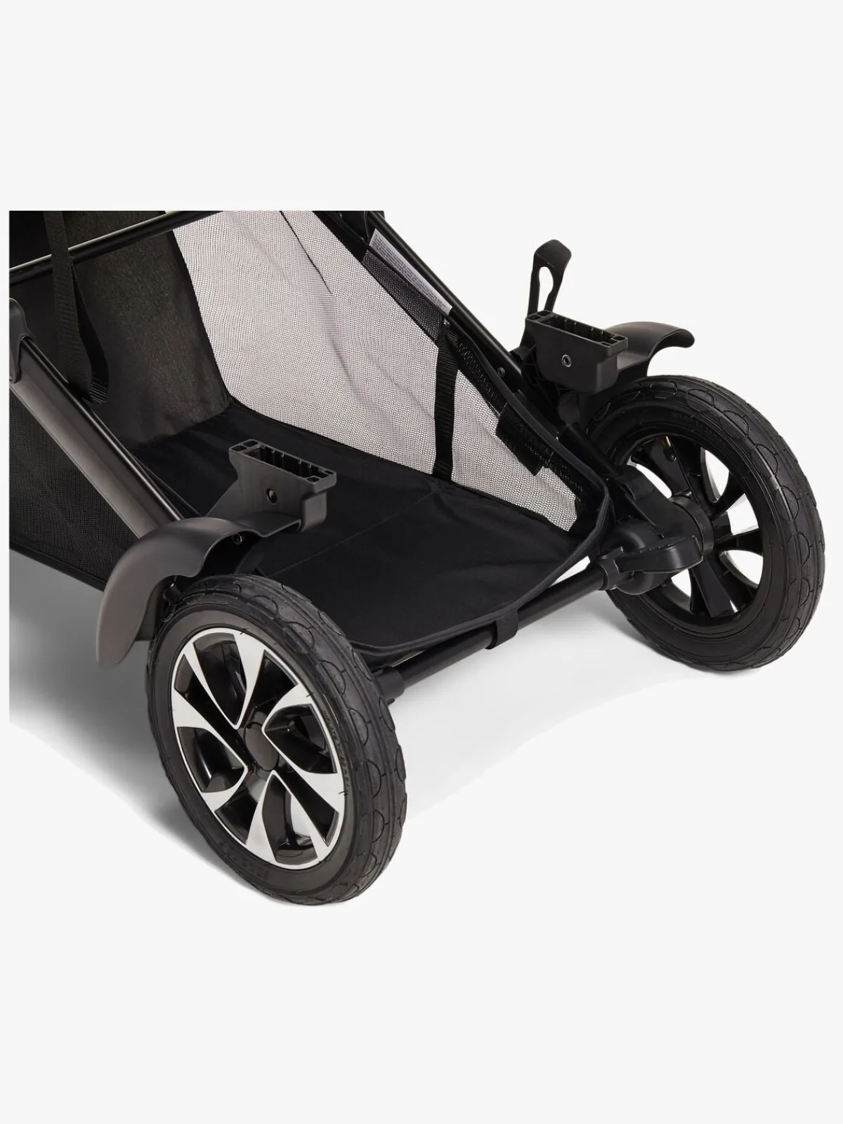 Beemoo Søskendevogne-Maxi 4 Twin Søskendevogn, Grey Melange/Black