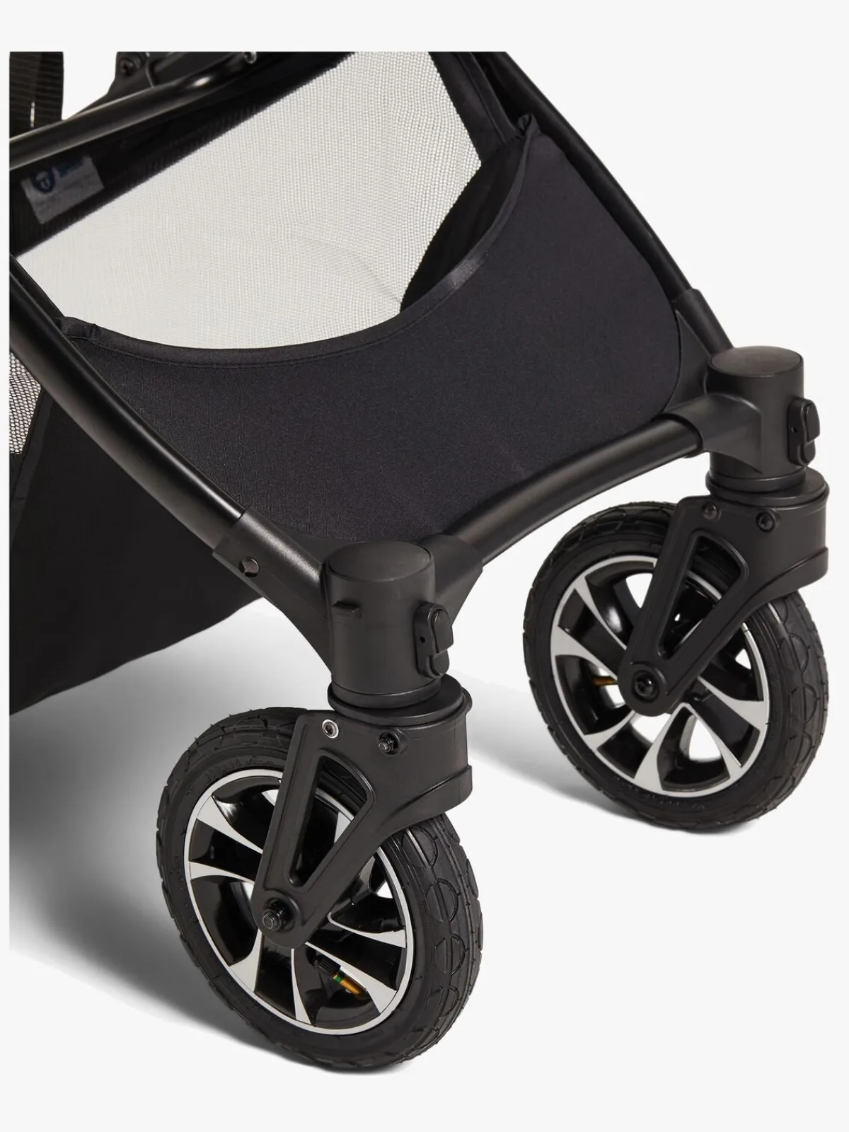 Beemoo Søskendevogne-Maxi 4 Twin Søskendevogn, Grey Melange/Black