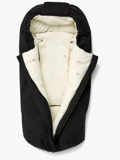 Beemoo Køreposer-Mini Vinterkørepose, Black/Snowflake