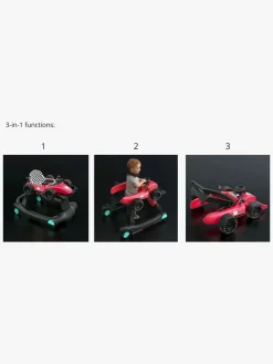 Gåstole|Beemoo PLAY Bil Gåstol, Pastel Pink Lyserød