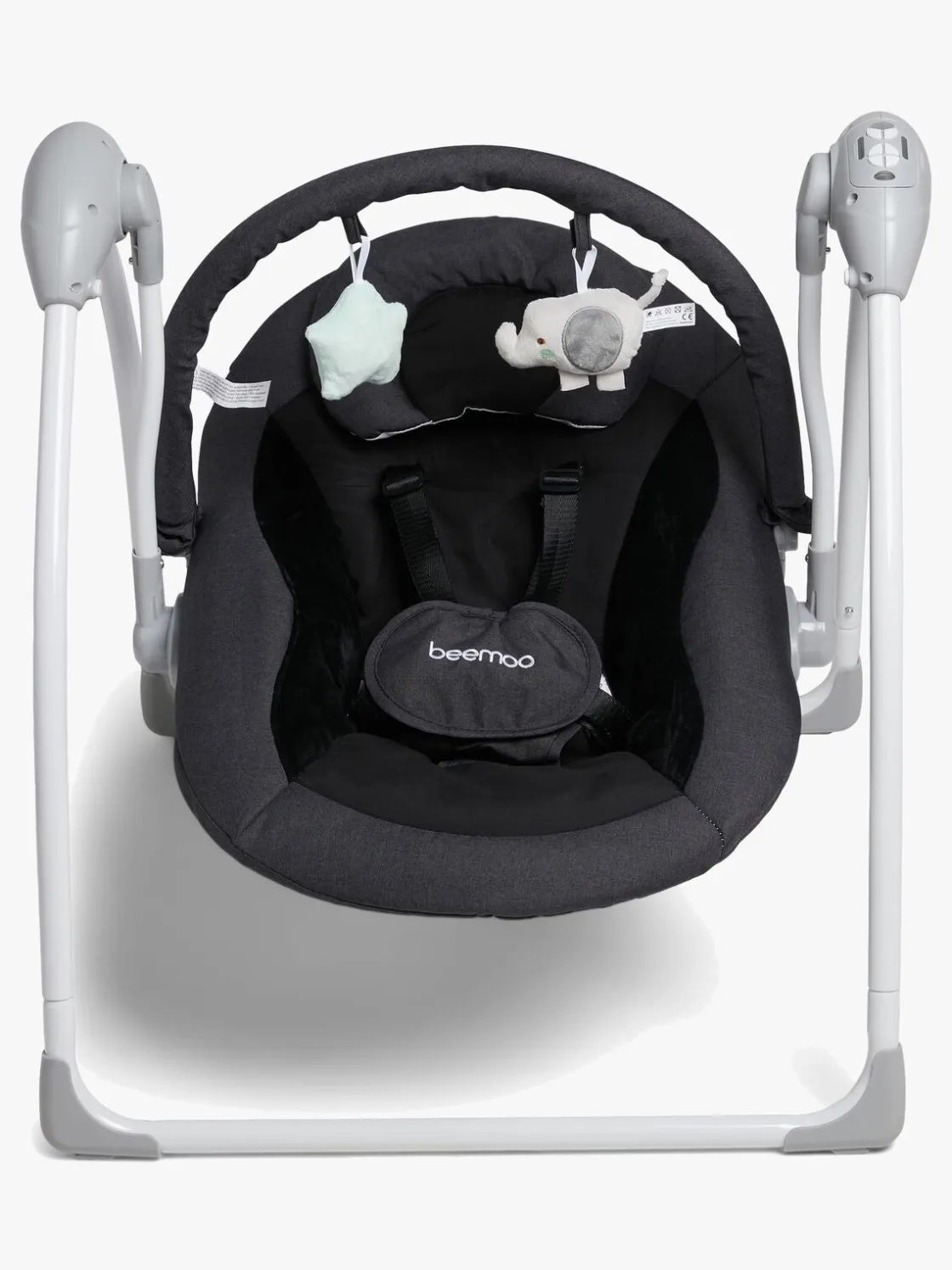 Skråstole & Babygynger|Beemoo PLAY Dally Skråstol, Black Sort